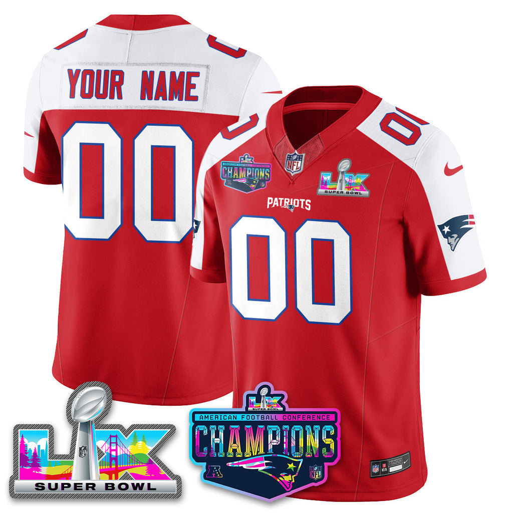 NE 2025 Vapor Jersey - AFC Champions Limited Patch