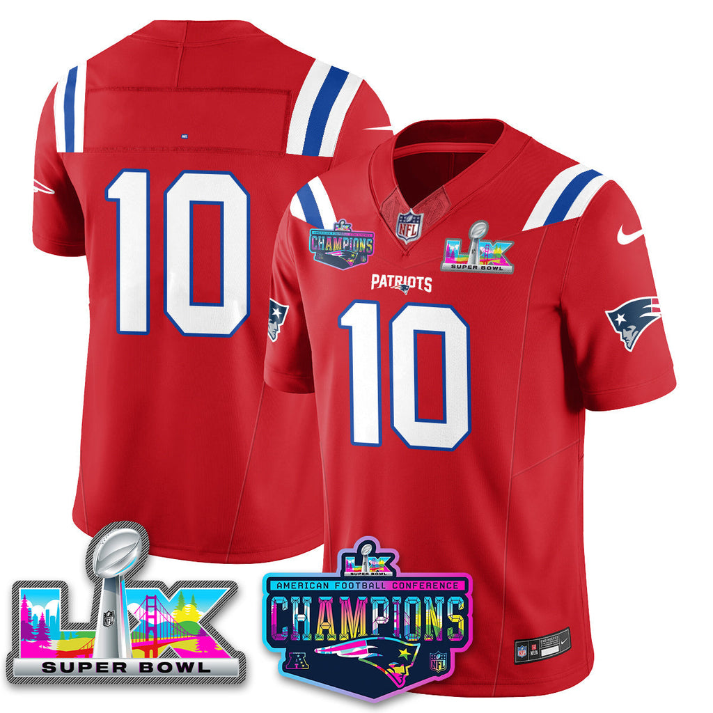 NE 2025 Vapor Jersey - AFC Champions Limited Patch