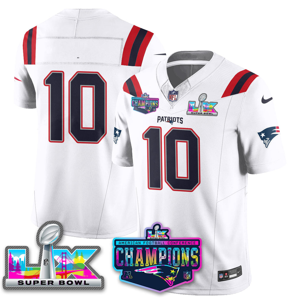 NE 2025 Vapor Jersey - AFC Champions Limited Patch