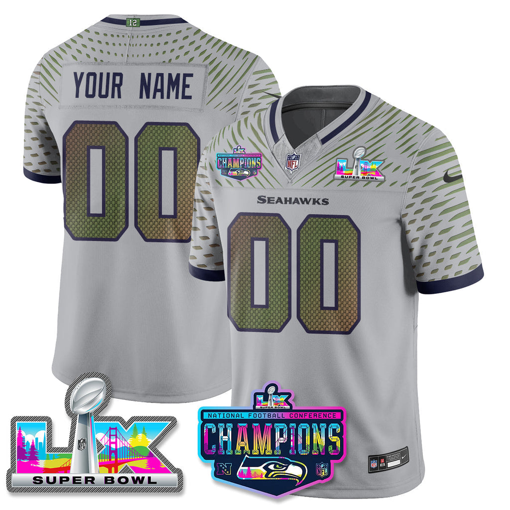 SEA 2025 Vapor Limited Jersey - NFC Champions Limited Patch