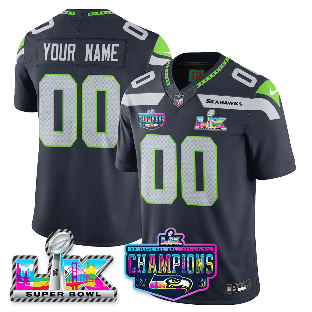 SEA 2025 Vapor Limited Jersey - NFC Champions Limited Patch