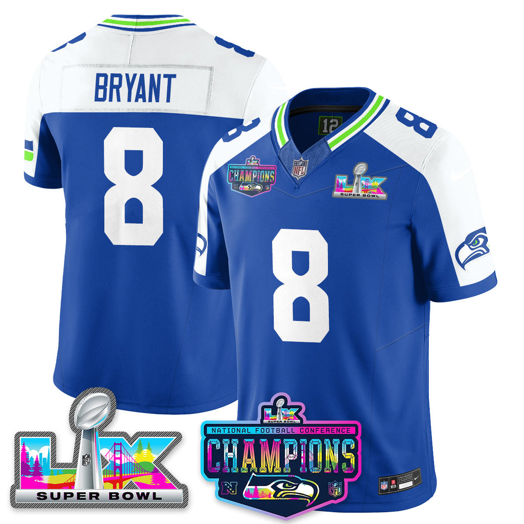 SEA 2025 Vapor Limited Jersey - NFC Champions Limited Patch