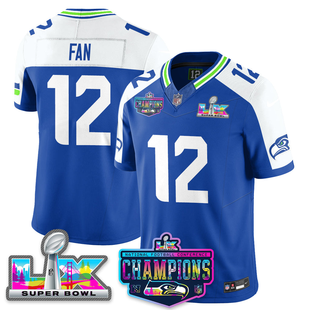 SEA 2025 Vapor Limited Jersey - NFC Champions Limited Patch