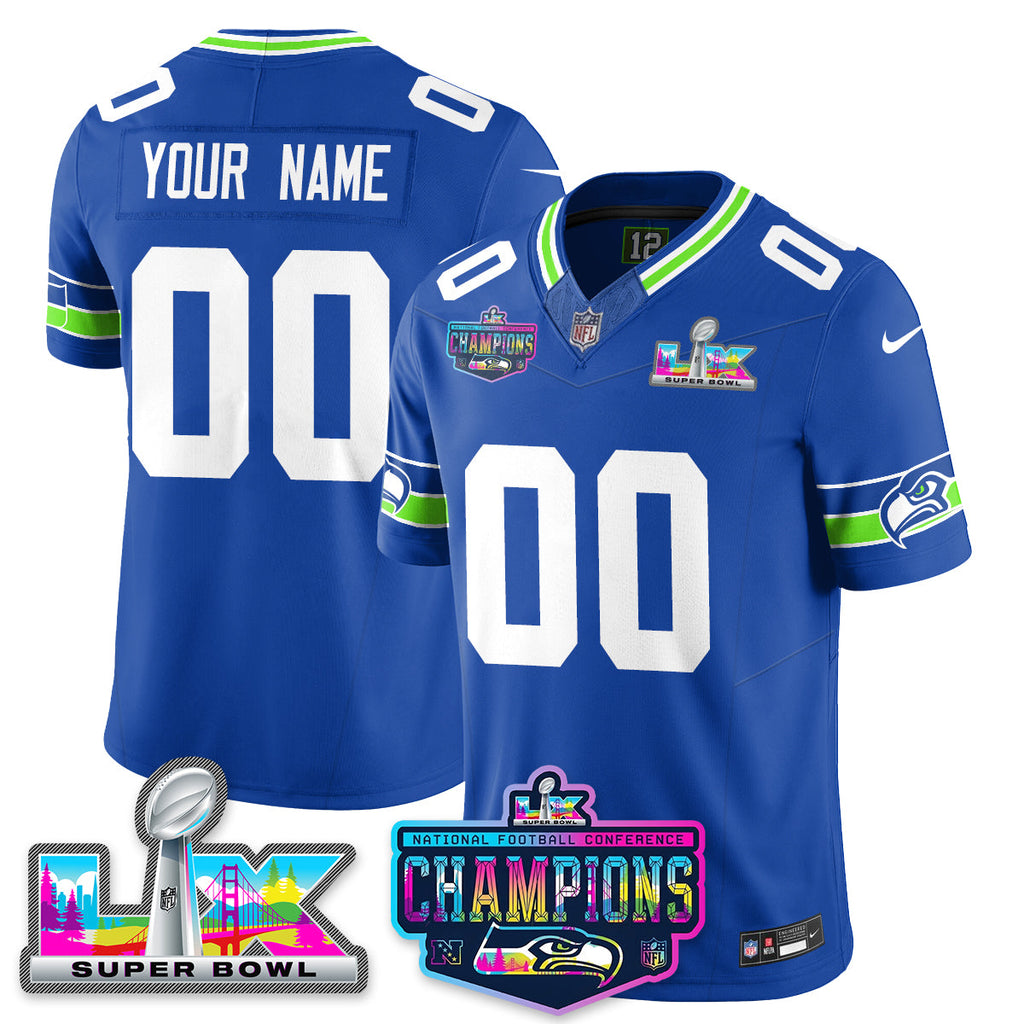 SEA 2025 Vapor Limited Jersey - NFC Champions Limited Patch