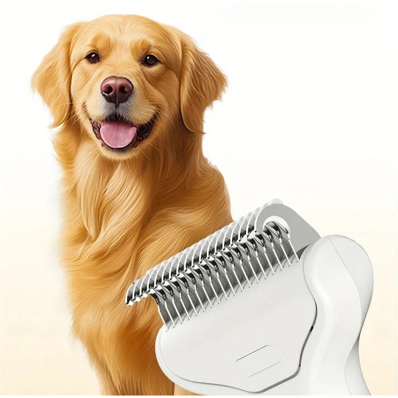New Pet Knotting Special Hair Removal Comb Cat Dog Beauty Cleaning Safe Hair Removal Tool Remove Pet Hair By Pressing Button