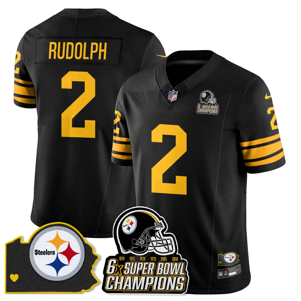 PIT 6-Time Champions Patch Vapor Limited Jersey