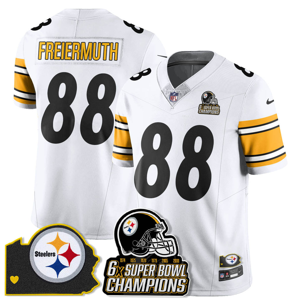 PIT 6-Time Champions Patch Vapor Limited Jersey
