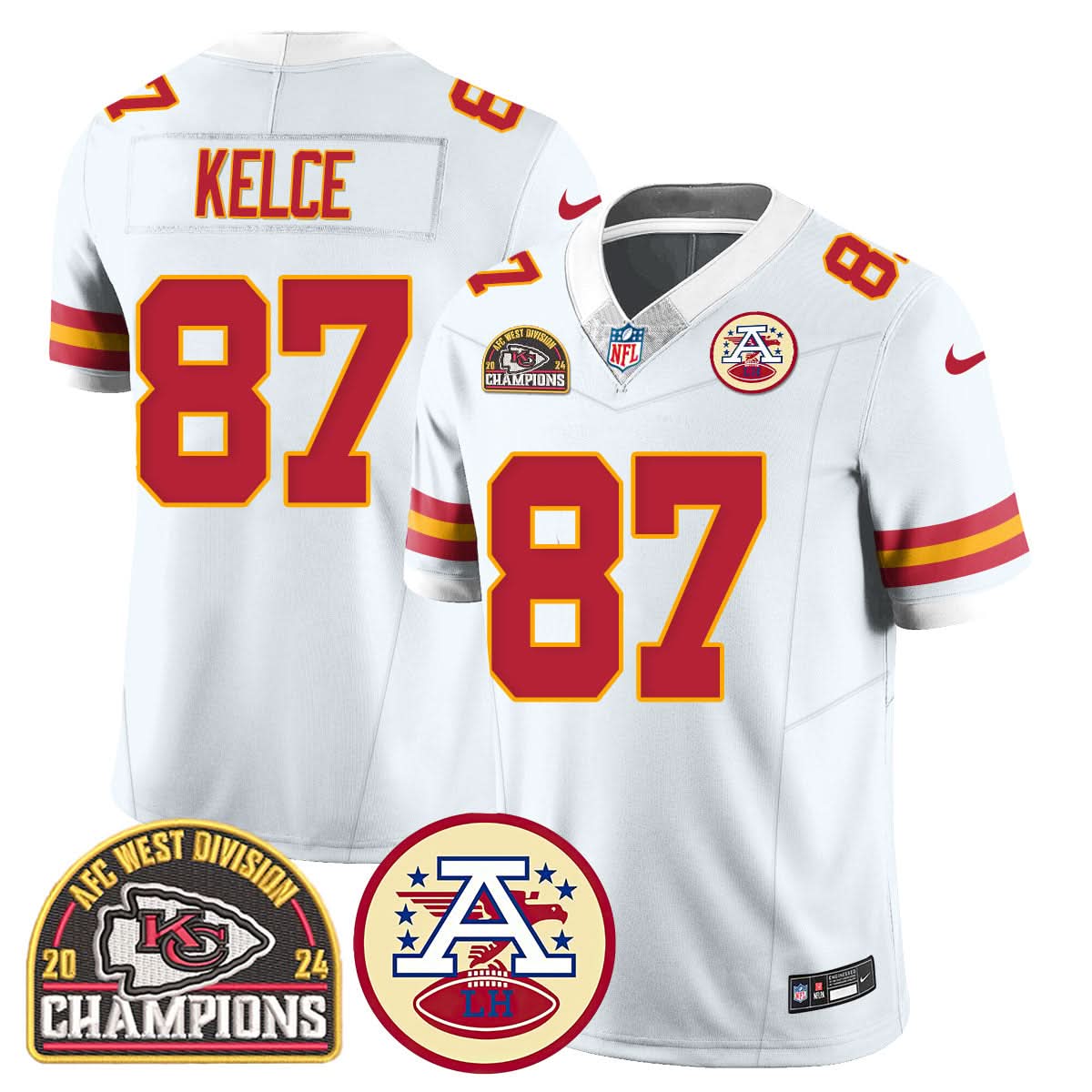 KC 2024 AFC West Champs Jersey