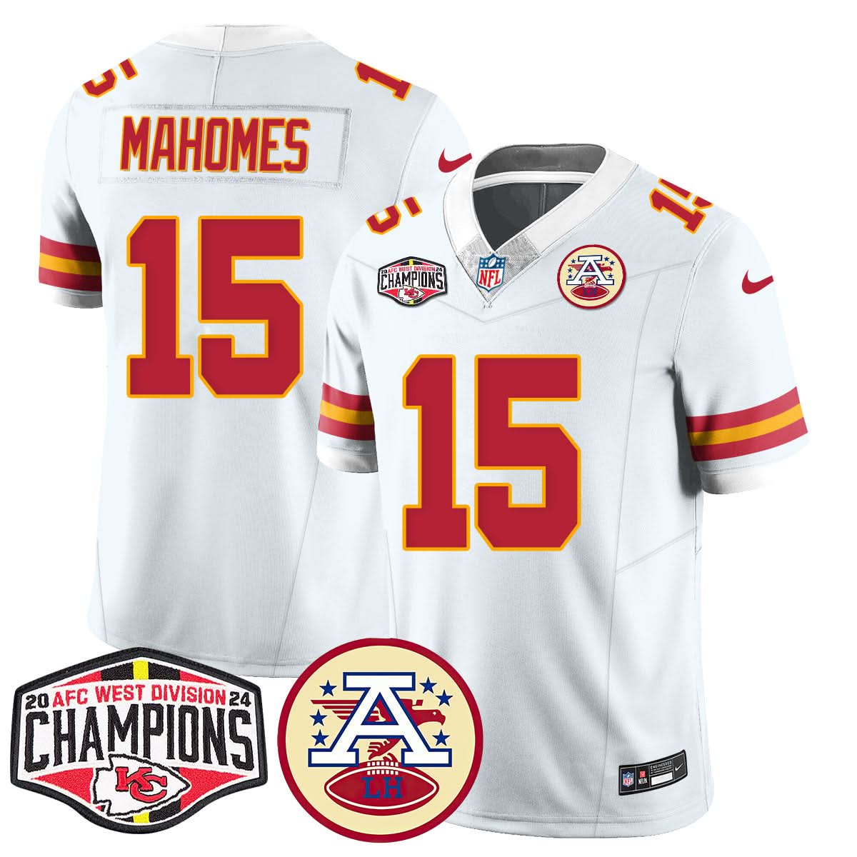 KC 2024 AFC West Champions Jersey