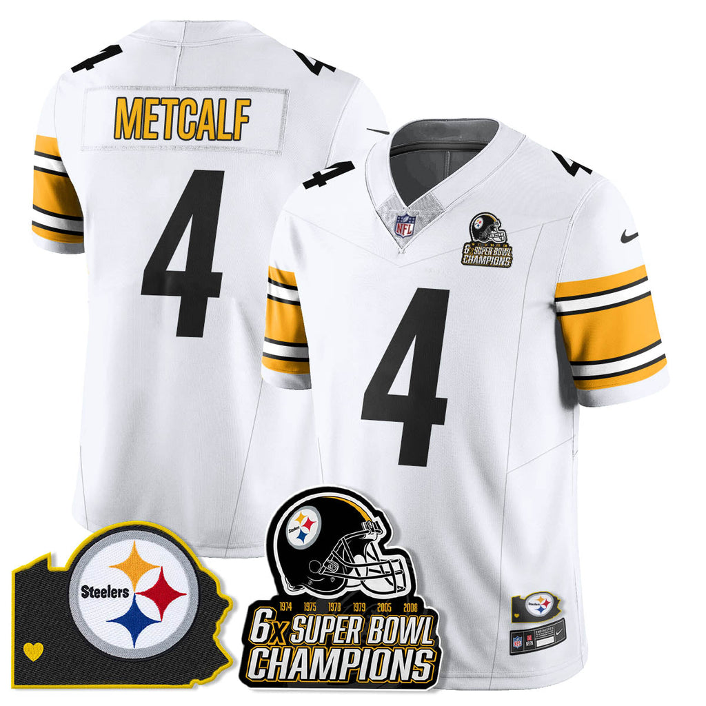 PIT 6-Time Champions Patch Vapor Limited Jersey