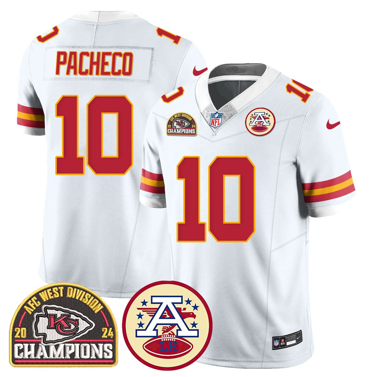 KC 2024 AFC West Champs Jersey