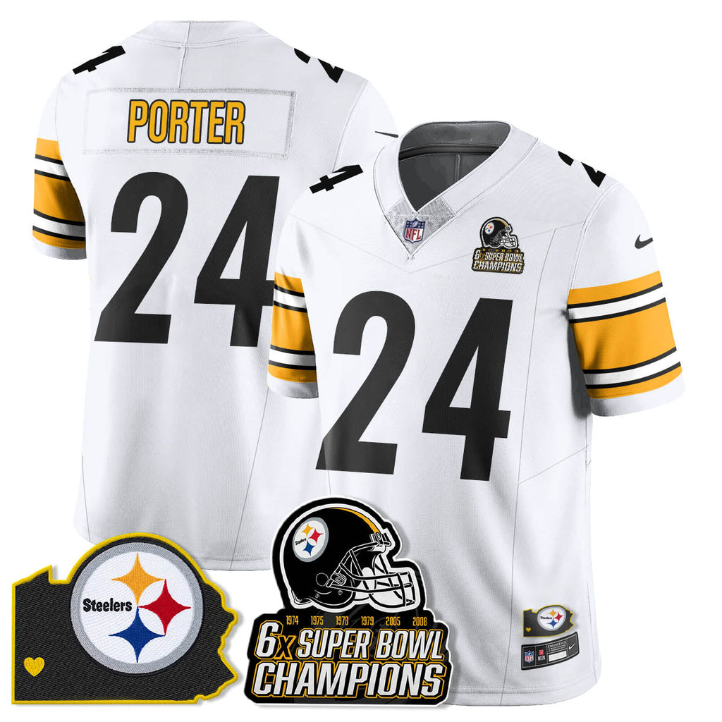 PIT 6-Time Champions Patch Vapor Limited Jersey