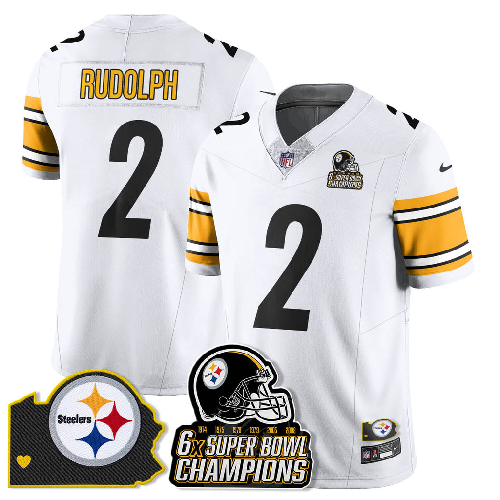PIT 6-Time Champions Patch Vapor Limited Jersey