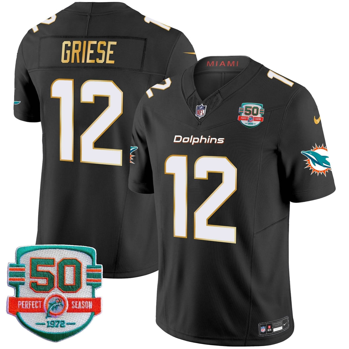 MIA Gold Trim Vapor Limited Jersey
