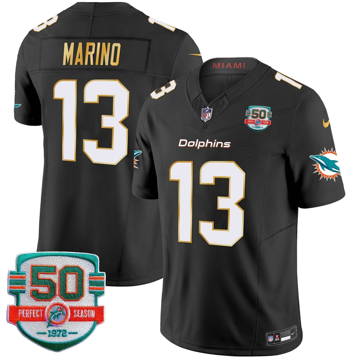 MIA Gold Trim Vapor Limited Jersey