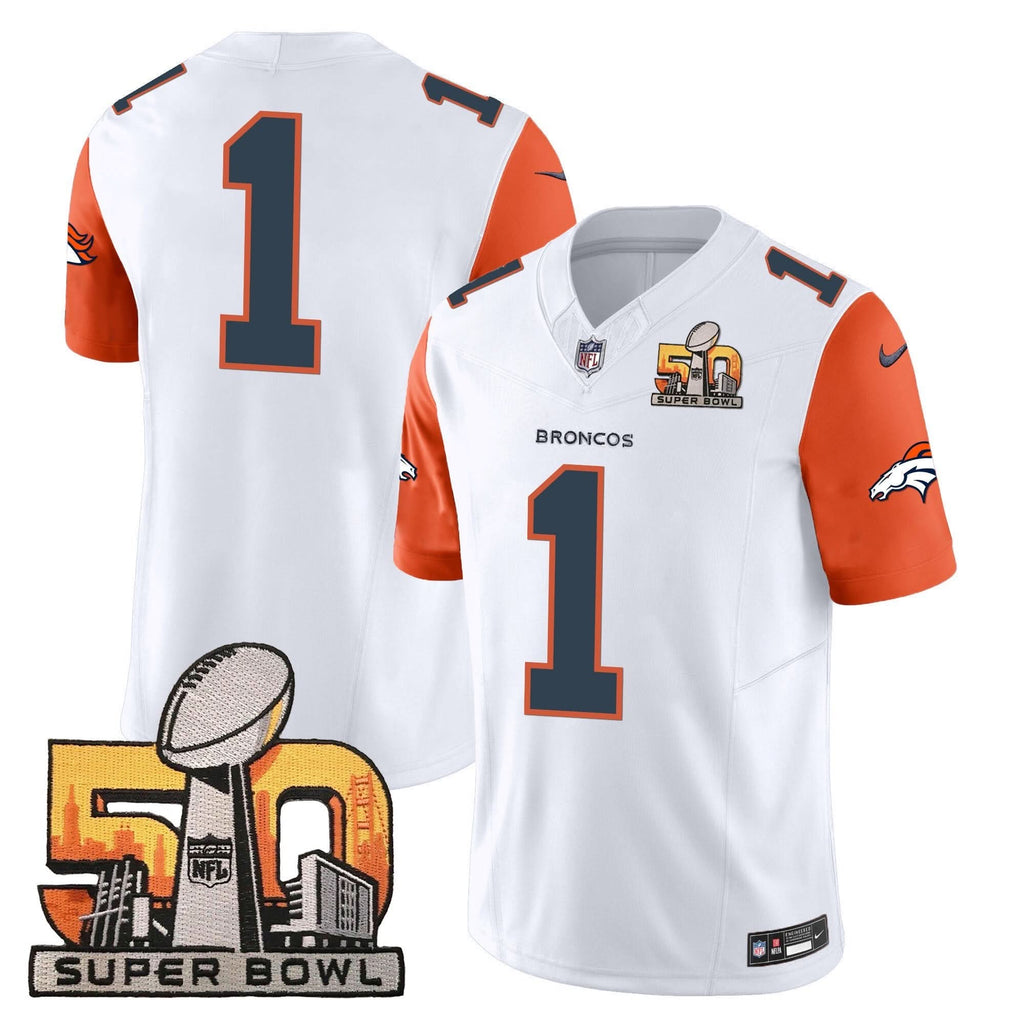 DB Super Bowl 50 Patch Vapor Jersey