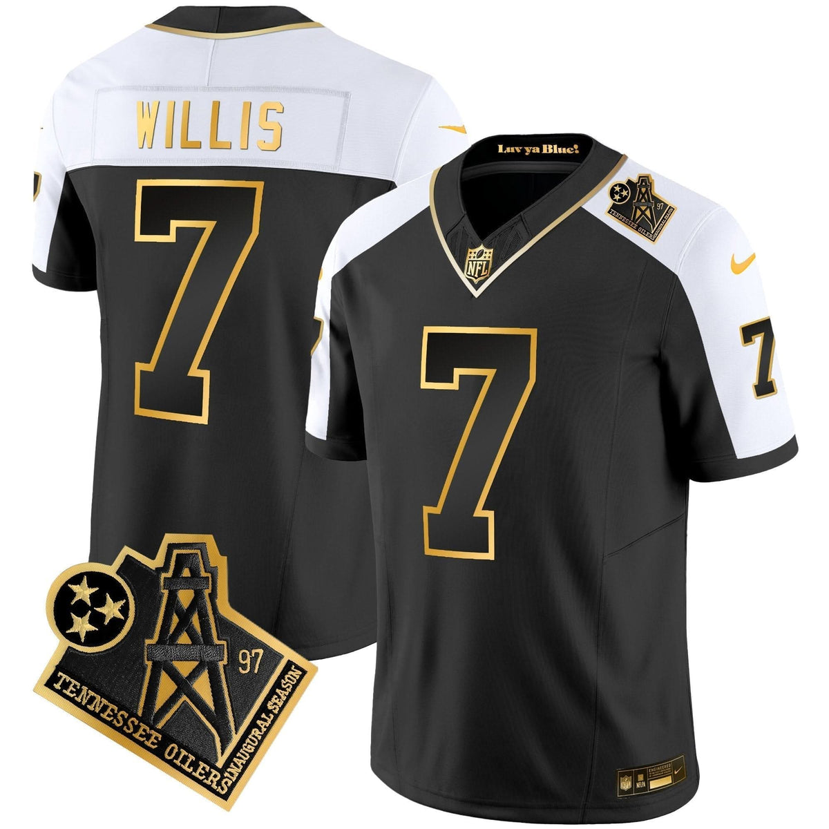 TEN 1997 Throwback Gold Vapor Jersey