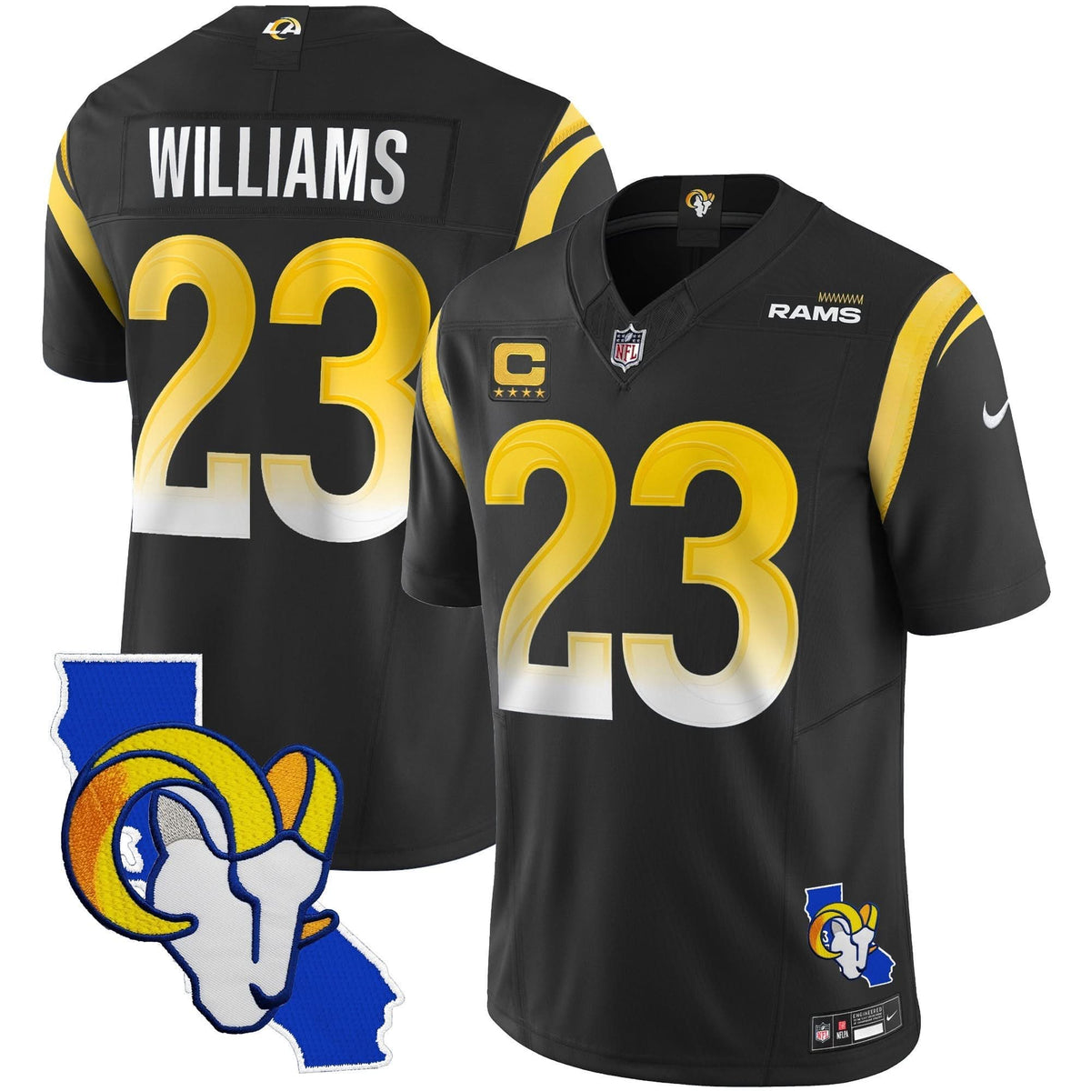 LAR California Patch Vapor Limited Jersey