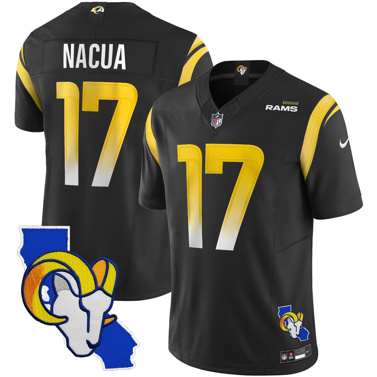 LAR California Patch Vapor Limited Jersey
