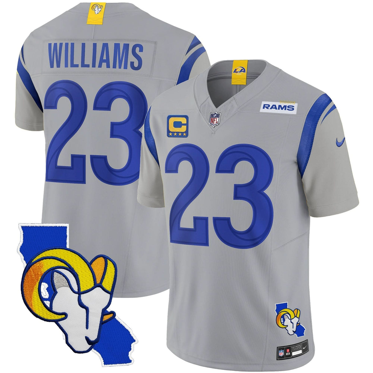 LAR California Patch Vapor Limited Jersey