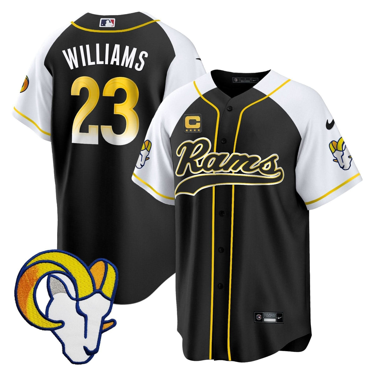 LAR Baseball Jersey - All Stitched