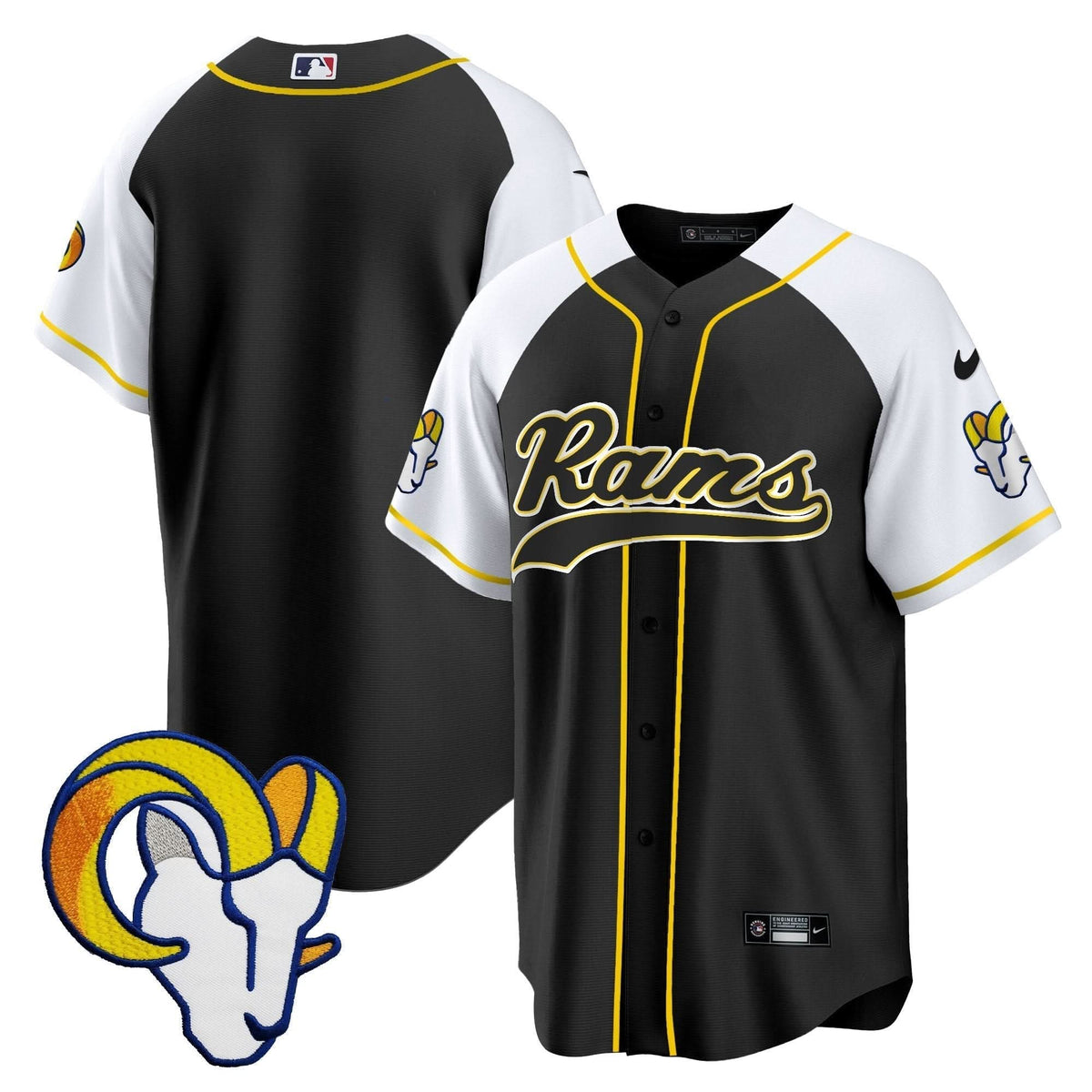 LAR Baseball Jersey - All Stitched
