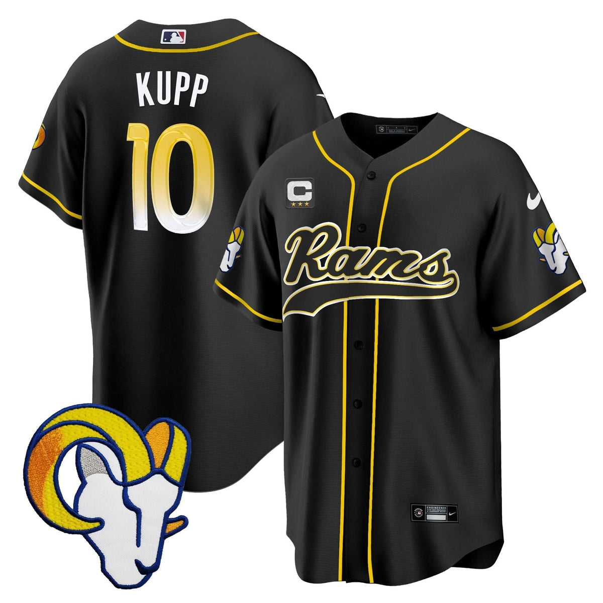 LAR Baseball Jersey - All Stitched