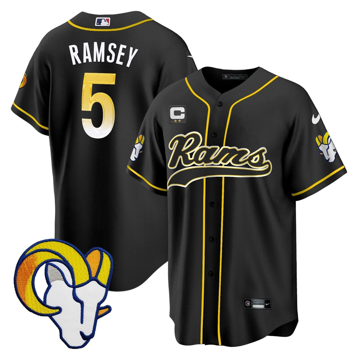 LAR Baseball Jersey - All Stitched