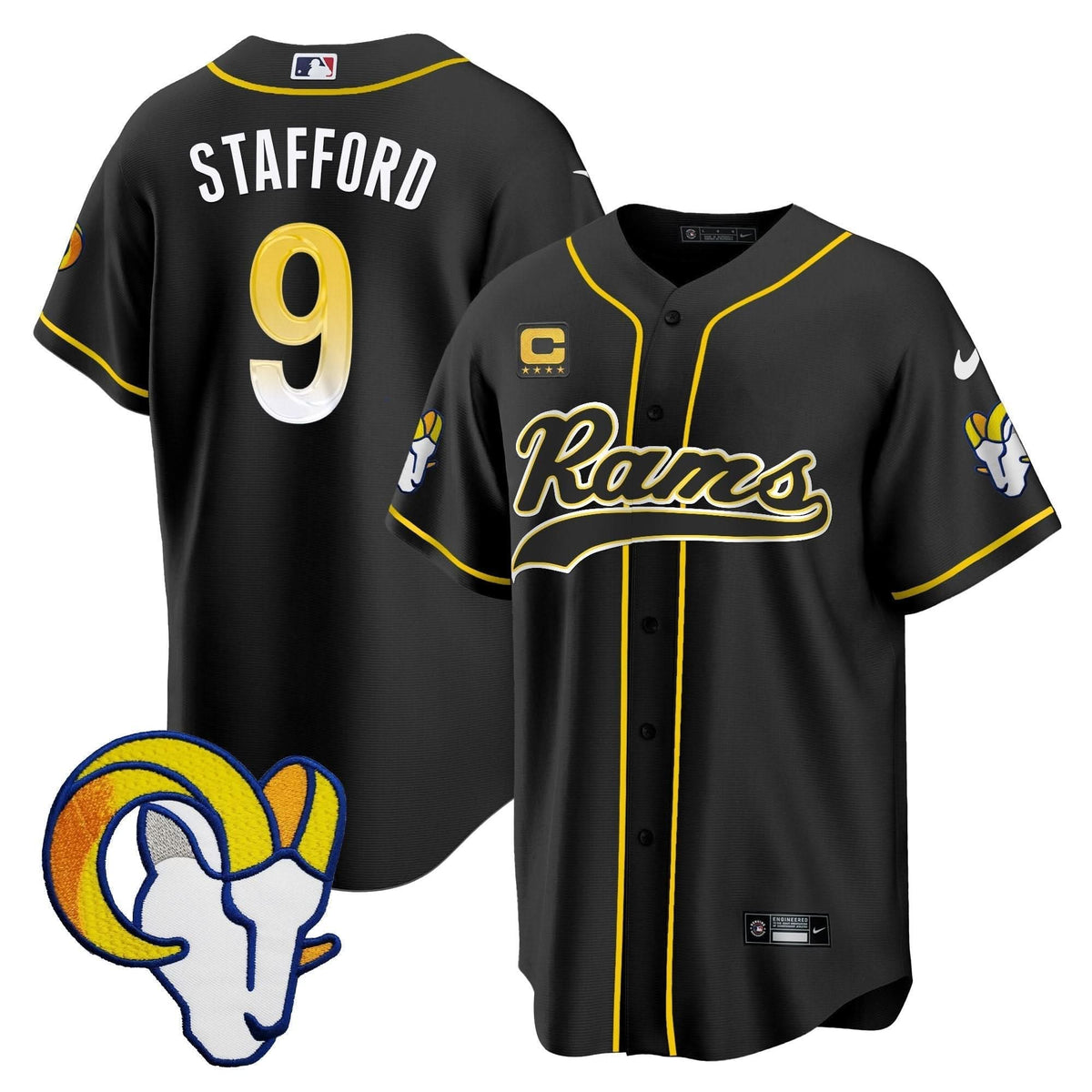 LAR Baseball Jersey - All Stitched