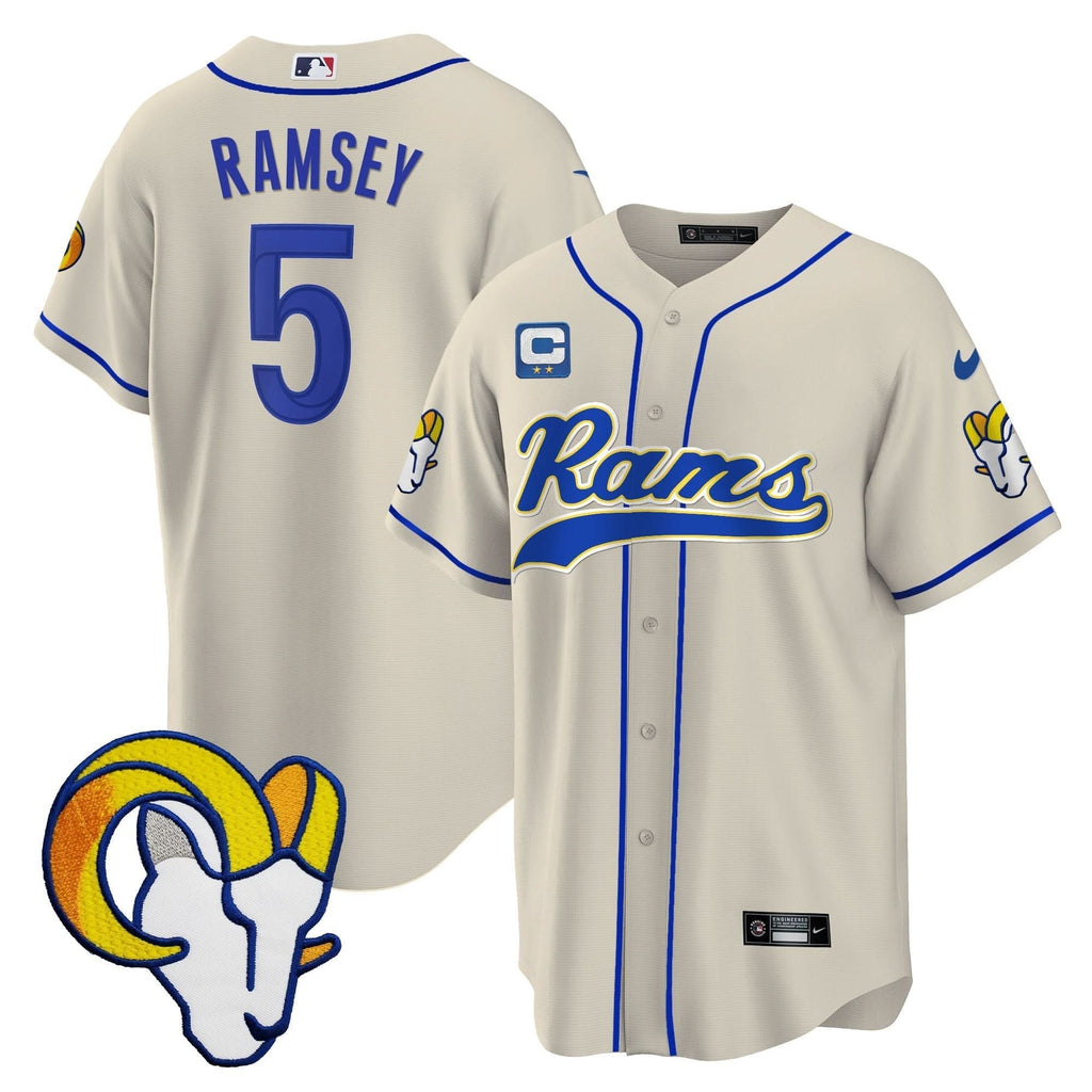 LAR Baseball Jersey - All Stitched