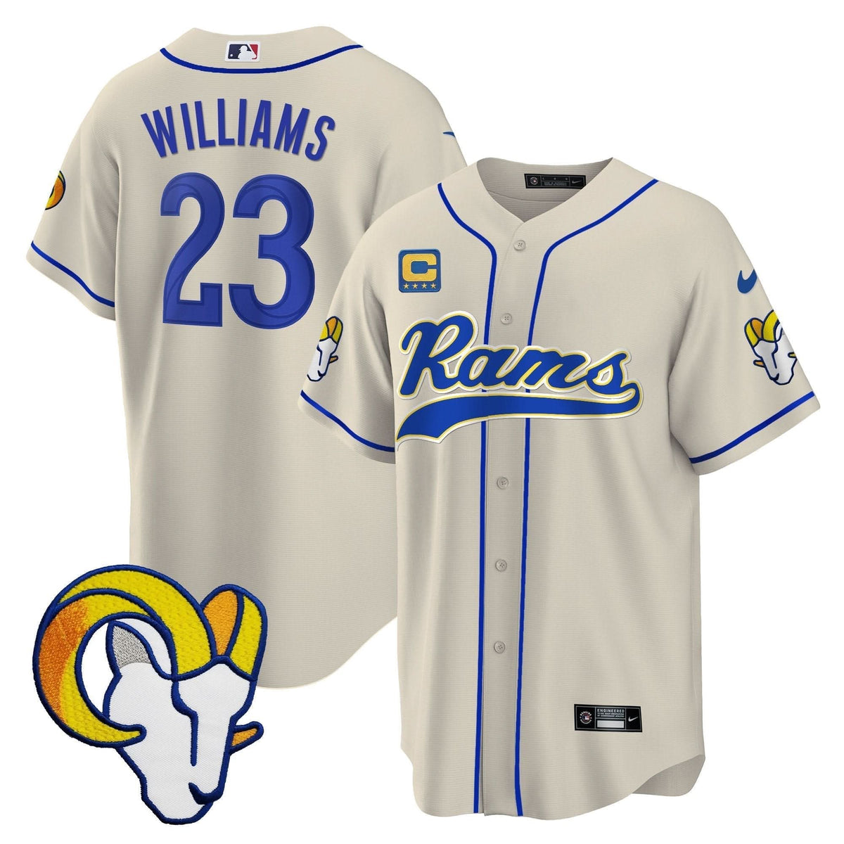 LAR Baseball Jersey - All Stitched
