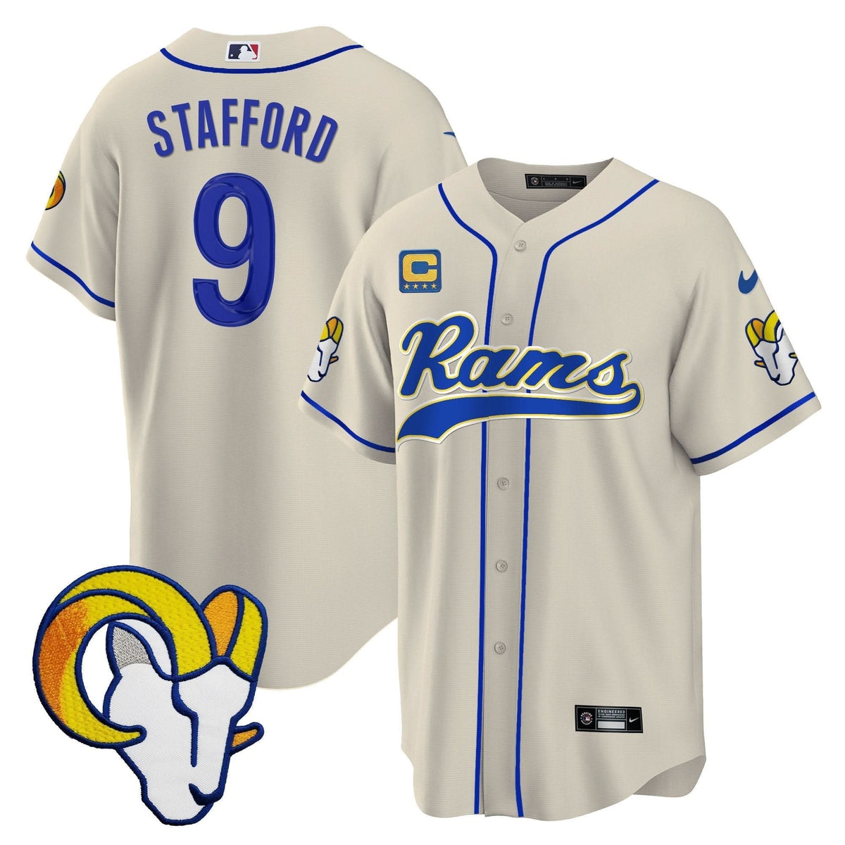 LAR Baseball Jersey - All Stitched