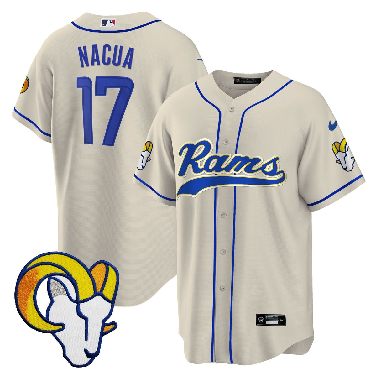 LAR Baseball Jersey - All Stitched