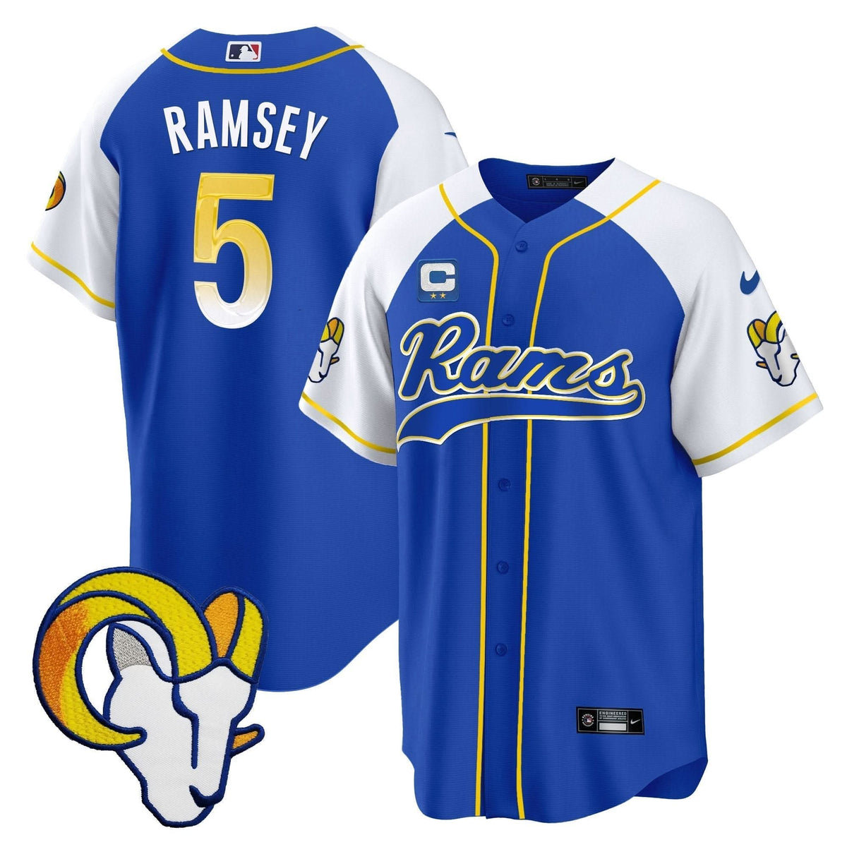 LAR Baseball Jersey - All Stitched