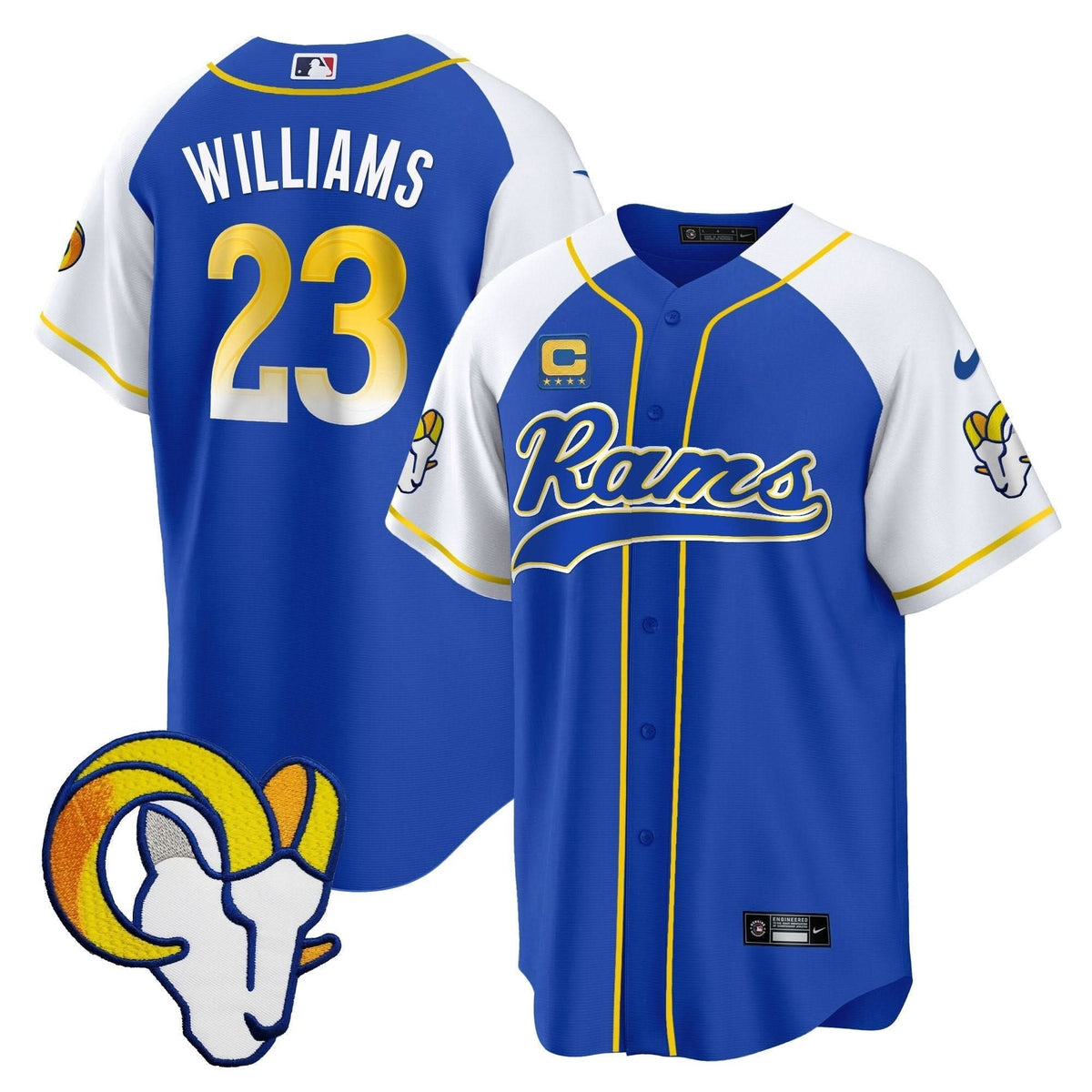 LAR Baseball Jersey - All Stitched