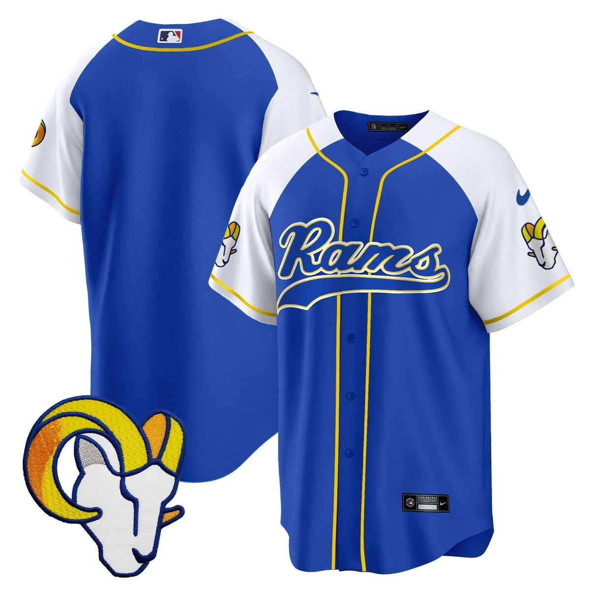 LAR Baseball Jersey - All Stitched