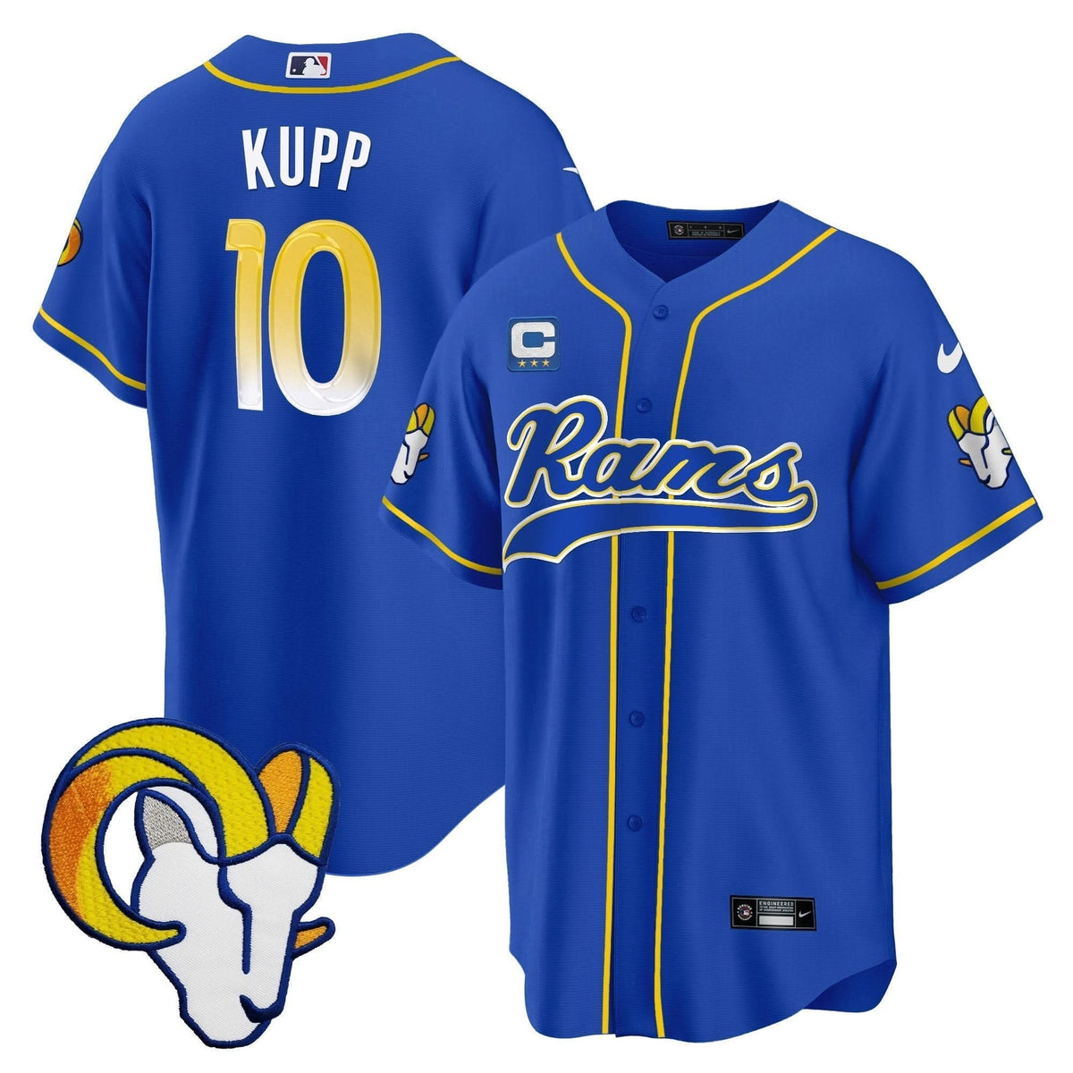 LAR Baseball Jersey - All Stitched