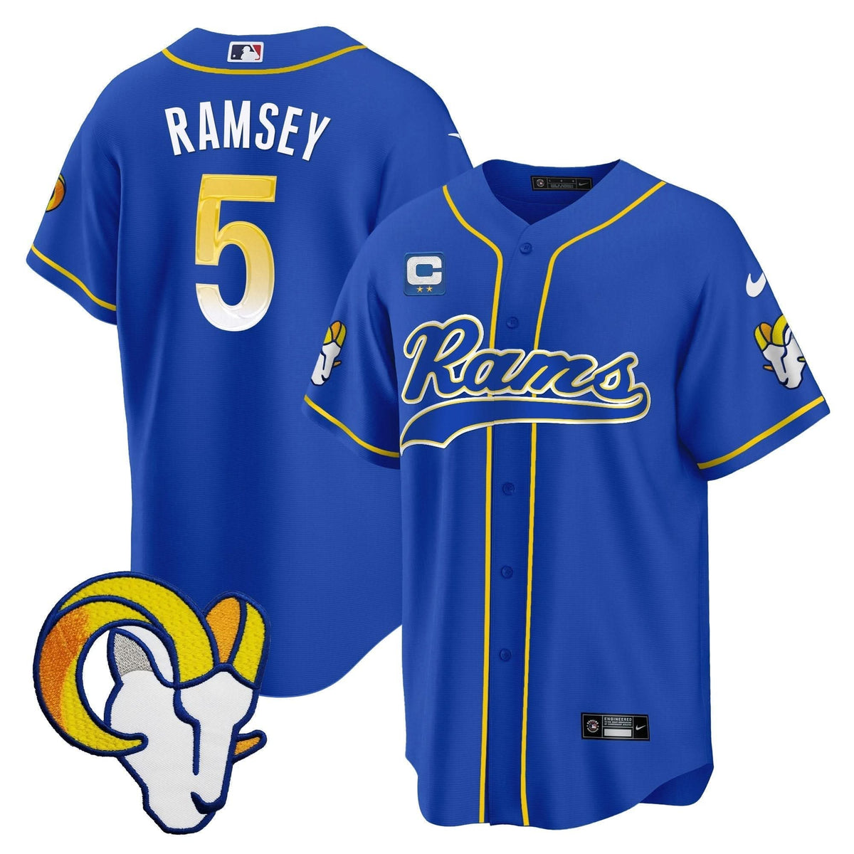 LAR Baseball Jersey - All Stitched