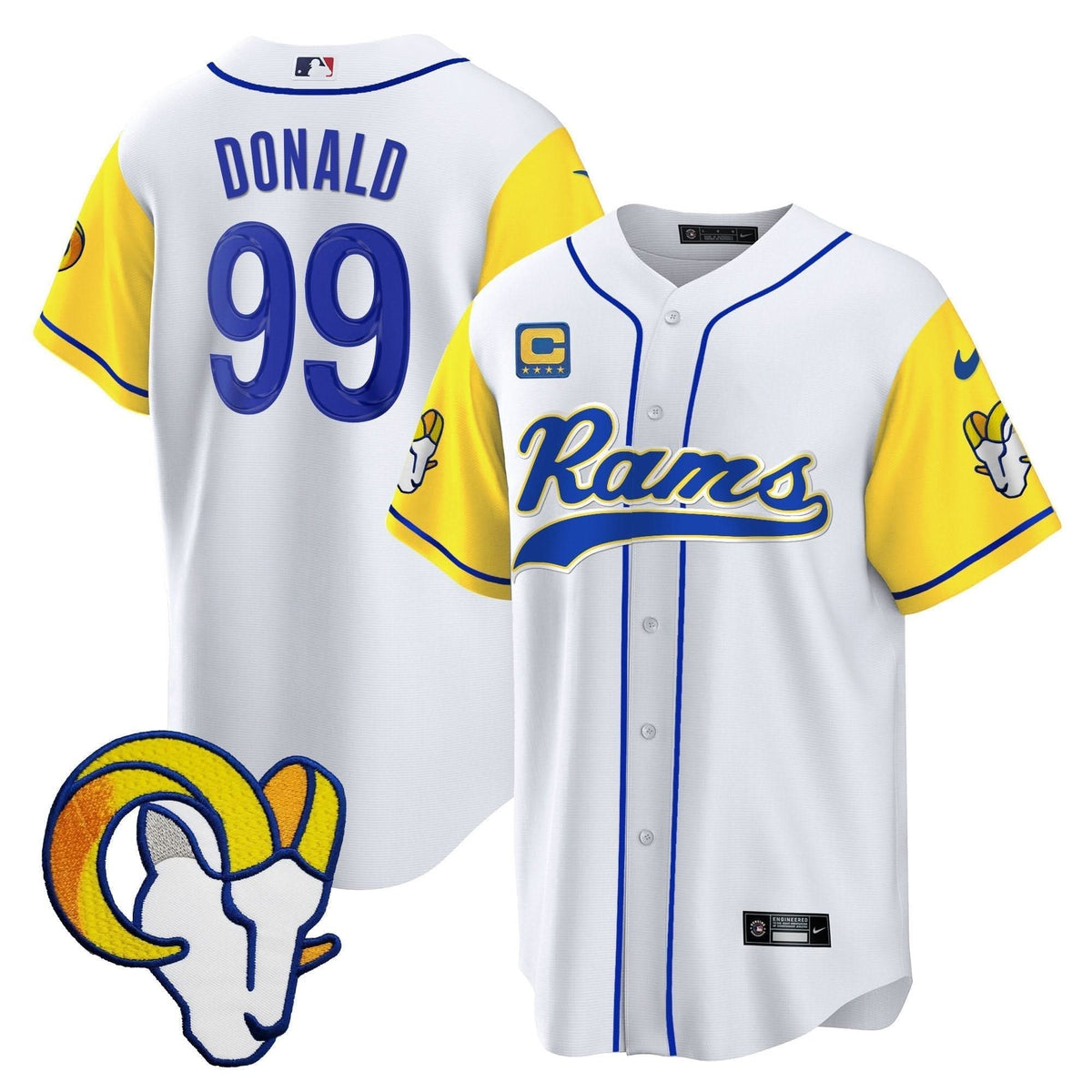 LAR Baseball Jersey - All Stitched