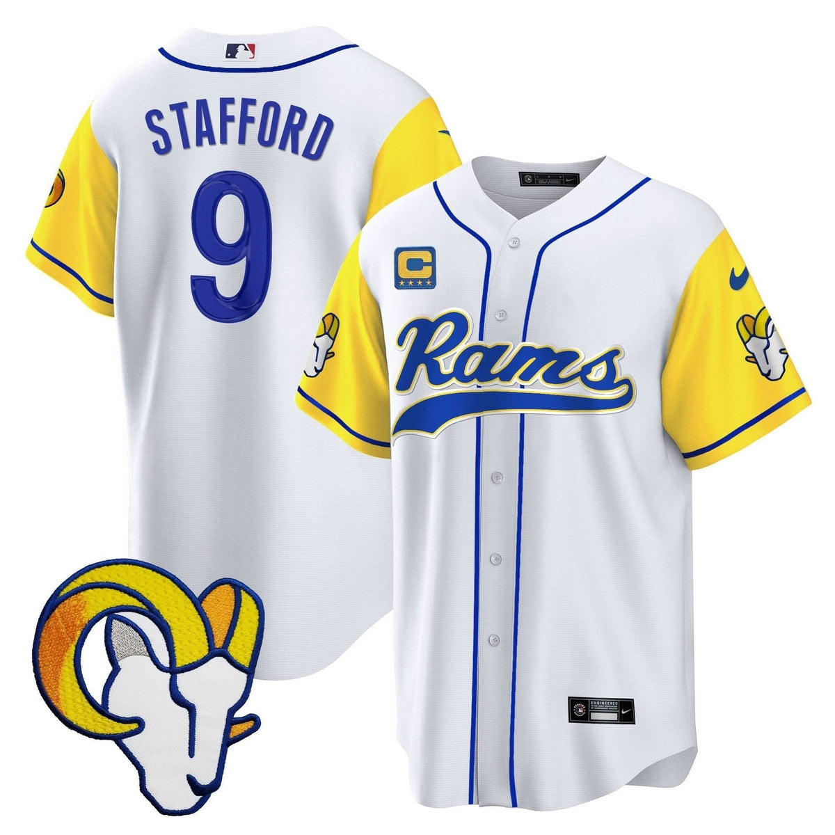 LAR Baseball Jersey - All Stitched