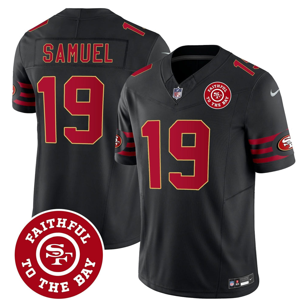 SF Throwback Faithful To The Bay Patch Vapor Limited Jersey