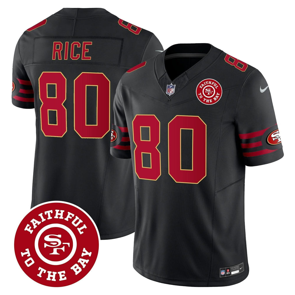 SF Throwback Faithful To The Bay Patch Vapor Limited Jersey