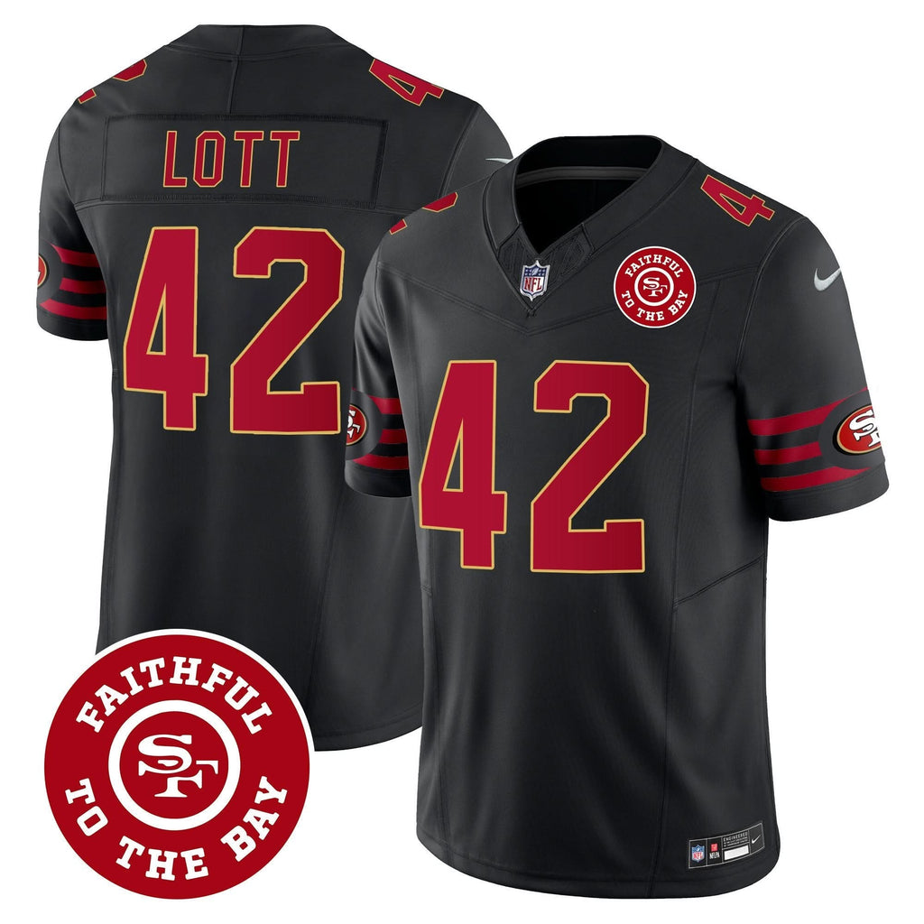 SF Throwback Faithful To The Bay Patch Vapor Limited Jersey