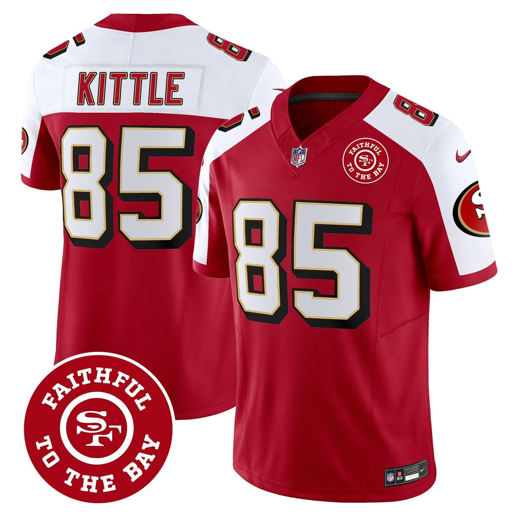 SF Throwback Faithful To The Bay Patch Vapor Limited Jersey
