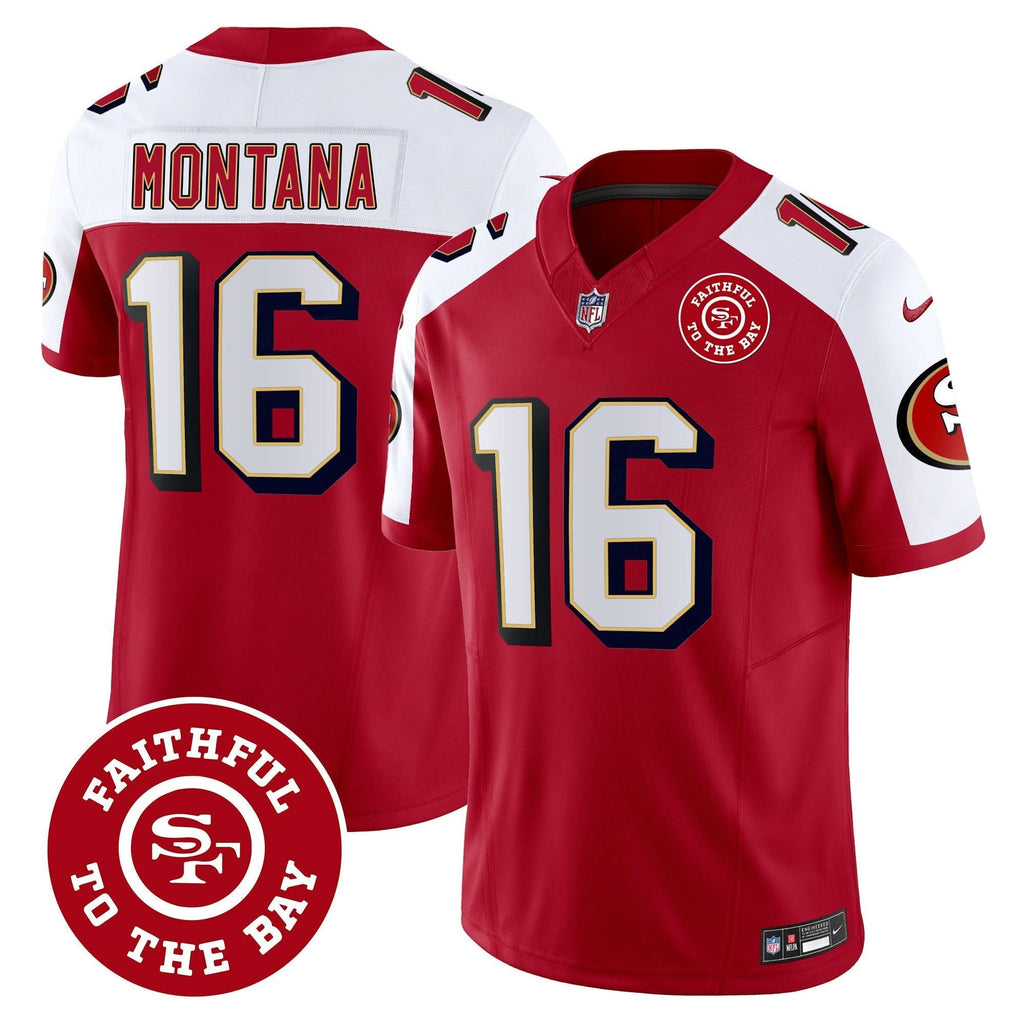 SF Throwback Faithful To The Bay Patch Vapor Limited Jersey