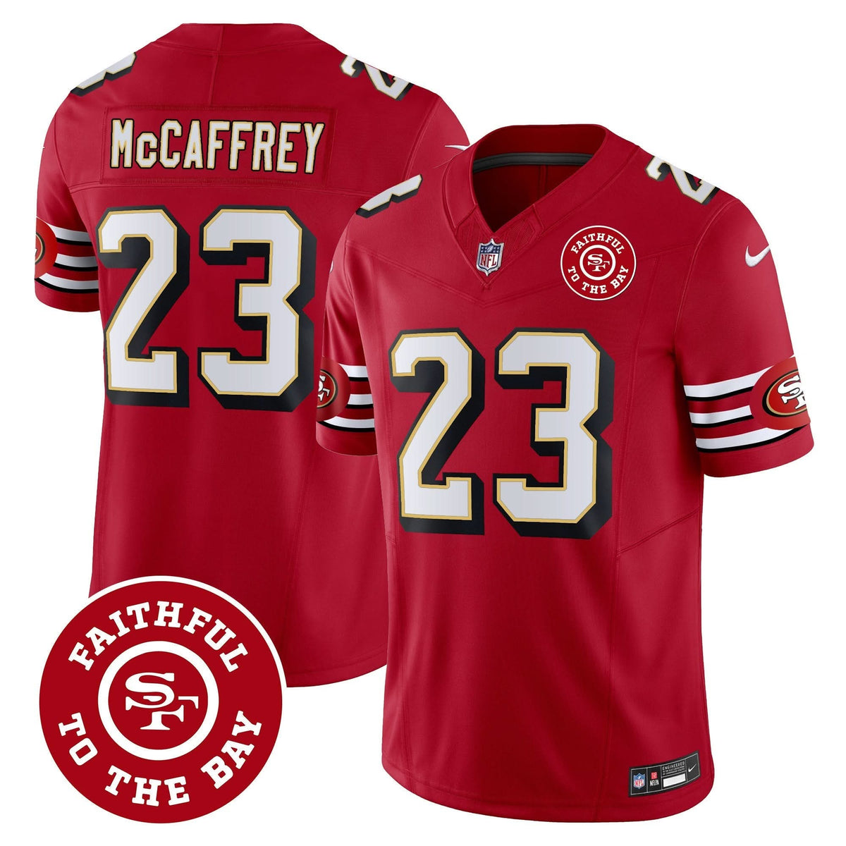 SF Throwback Faithful To The Bay Patch Vapor Limited Jersey