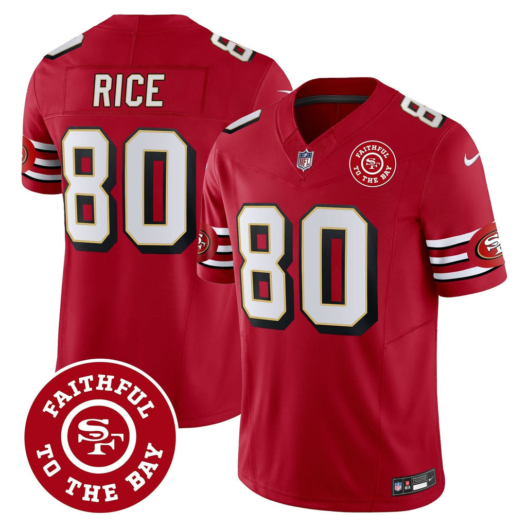 SF Throwback Faithful To The Bay Patch Vapor Limited Jersey