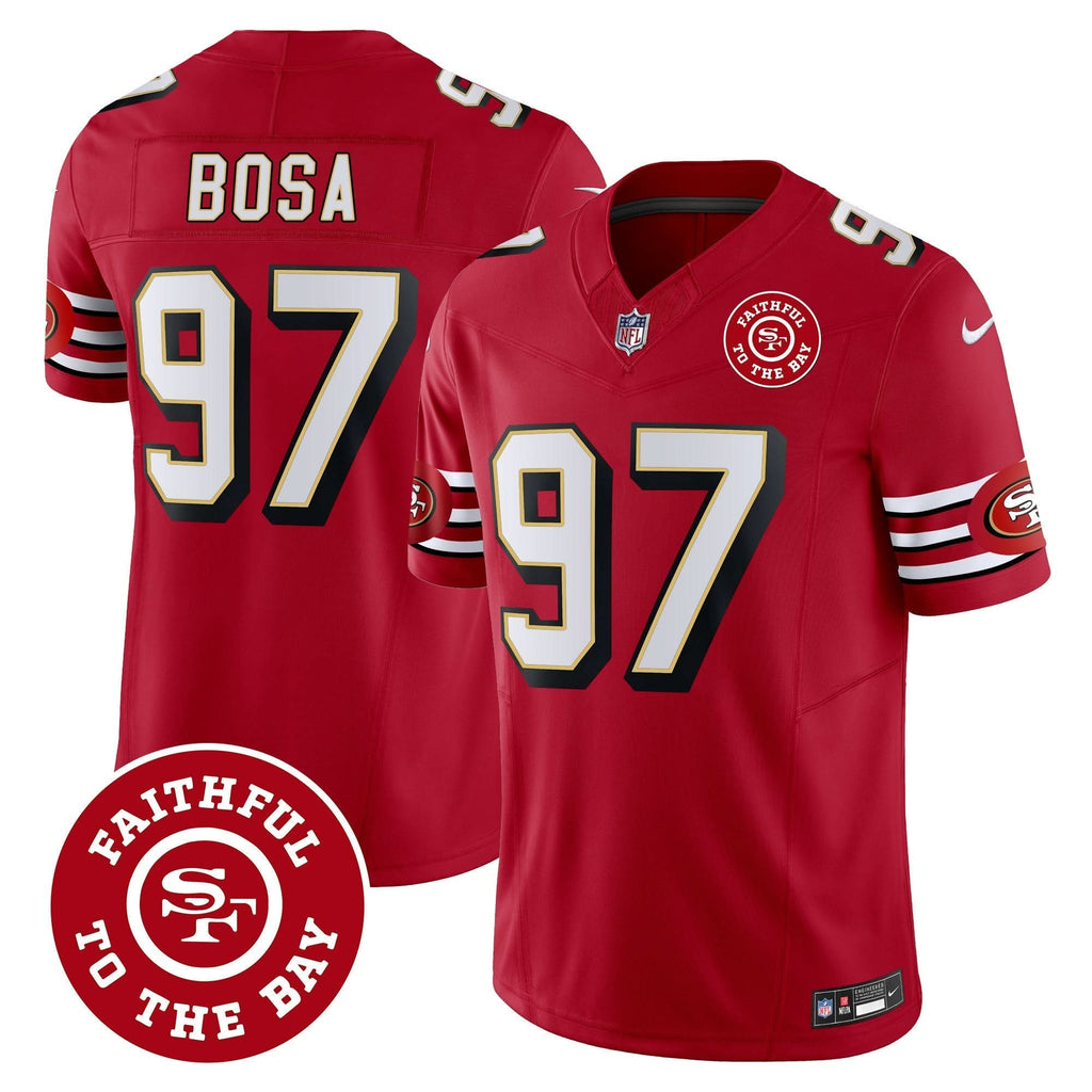 SF Throwback Faithful To The Bay Patch Vapor Limited Jersey