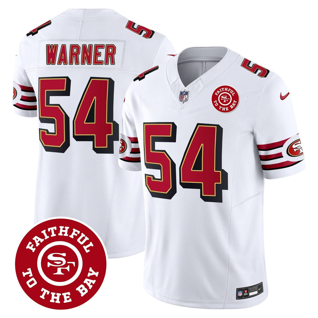 SF Throwback Faithful To The Bay Patch Vapor Limited Jersey