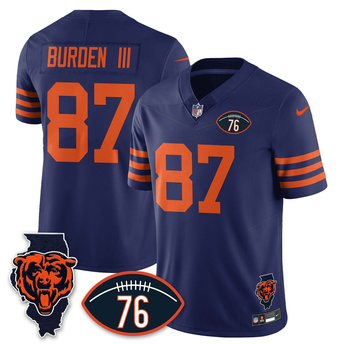 CB Honor Steve McMichael Jersey
